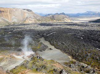 Image showing Hot spring in Iceland