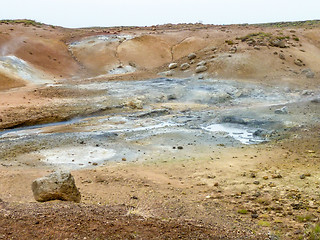 Image showing Hot spring in Iceland