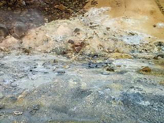 Image showing Hot spring in Iceland