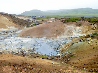 Image showing Hot spring in Iceland