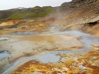 Image showing Hot spring in Iceland