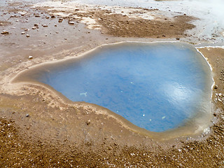 Image showing Hot spring in Iceland