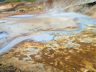 Image showing Hot spring in Iceland