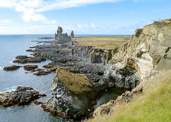 Image showing Icelandic coast