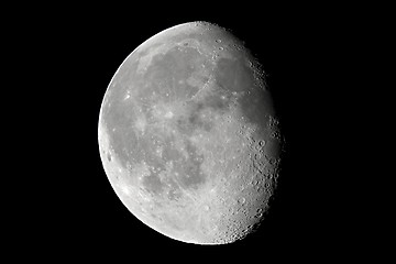 Image showing Moon closeup