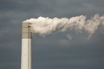 Image showing Smoking power plant