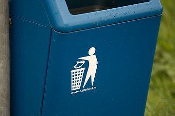 Image showing Dustbin