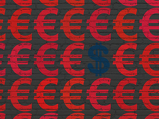 Image showing Banking concept: dollar icon on wall background