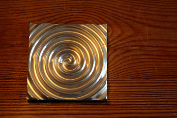 Image showing Aluminium Circle