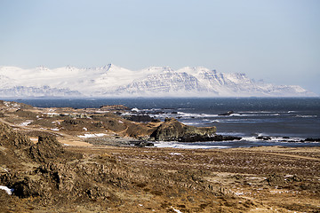 Image showing East fiords in Iceland