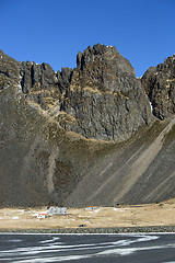 Image showing Impressive volcano mountain landscape in Iceland