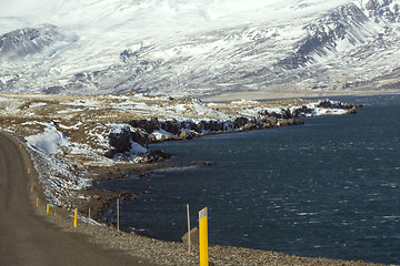 Image showing East fiords in Iceland