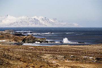 Image showing East fiords in Iceland