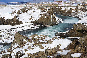 Image showing Waterfall Godafoss, Iceland