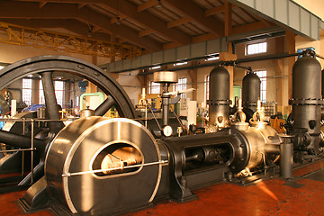 Image showing Steam powered pump