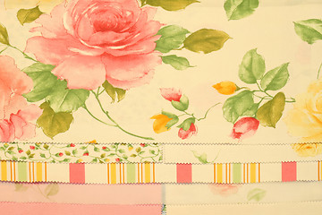 Image showing Fabric floral 1
