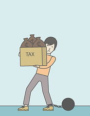 Image showing Tax slave.