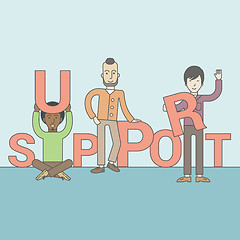 Image showing Business support.