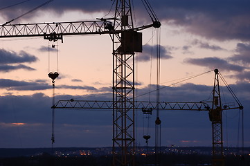 Image showing Business.Urban construction