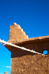 Image showing moroccan old   and brick in  city