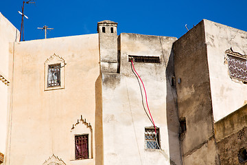 Image showing morocco land   and history in the sky