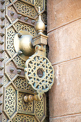 Image showing knocker in morocco  and history