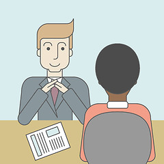 Image showing Job interview.