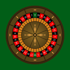 Image showing Roulette Wheel Icon
