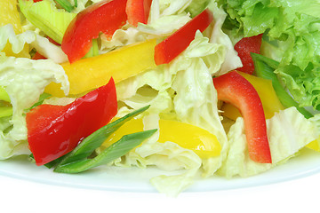 Image showing Vegetarian salad