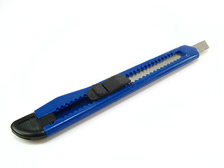 Image showing blue cutter