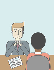 Image showing Job interview.