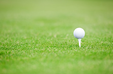 Image showing Golf ball