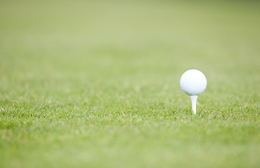 Image showing Golf ball