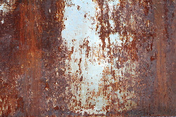 Image showing rust on metal surface