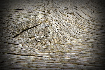 Image showing old oak wood surface