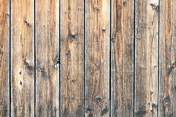 Image showing vintage texture of spruce planks