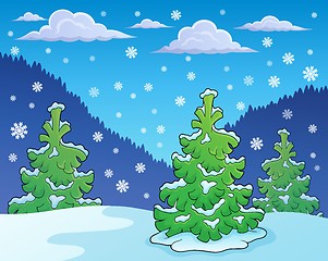 Image showing Winter season theme image 1