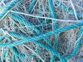 Image showing fishing nets