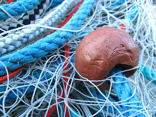 Image showing fishing nets