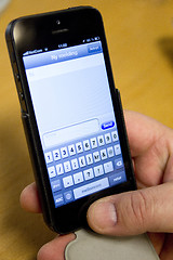 Image showing SMS