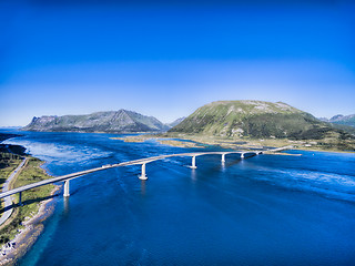 Image showing Bridge on Lofoten