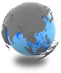 Image showing East Asia on Earth