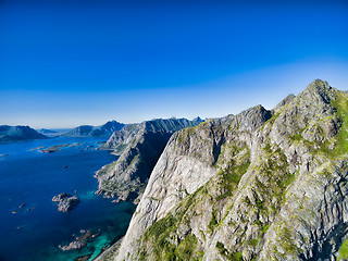 Image showing Peaks on Lofoten