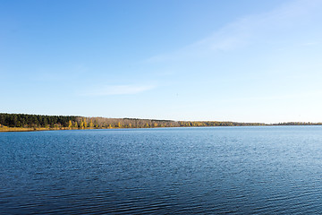 Image showing autumn lake