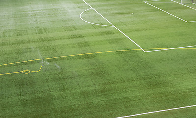 Image showing soccer field