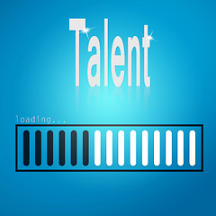 Image showing Progress Bar Loading with the text talent