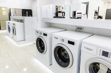 Image showing Home appliance in the store