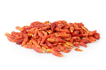 Image showing Dried chilies