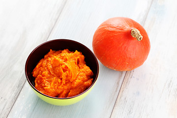 Image showing pumpkin puree