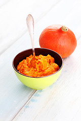 Image showing pumpkin puree